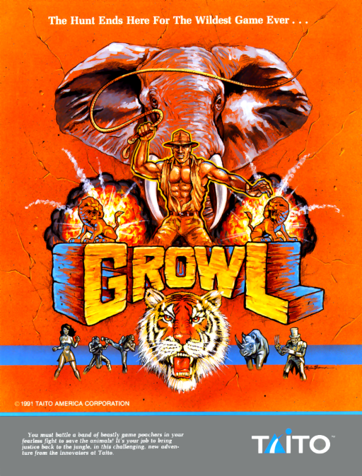 Growl (US) Game Cover